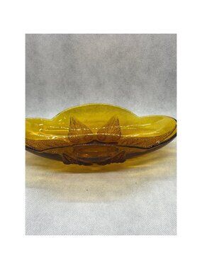 Anchor Hocking Amber Tray